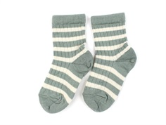 MP lily pad socks wool stripes (2-pack)